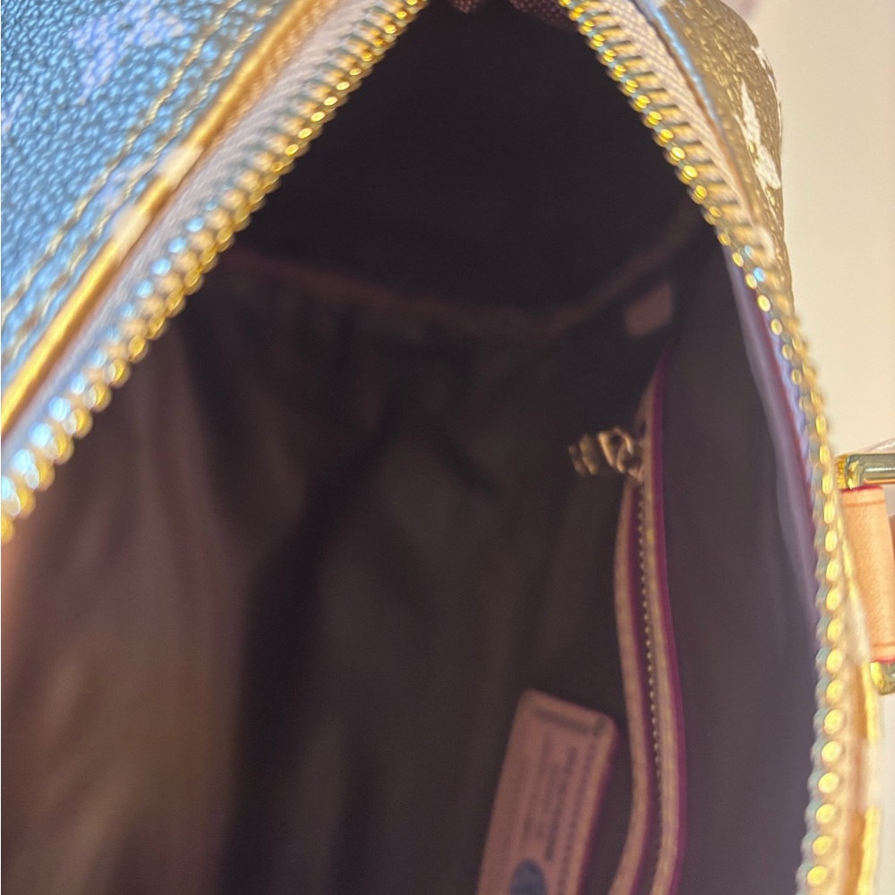 Gold Monogram Speedy with Matching Pouch - Designer-Inspired - Picture 7 of 12